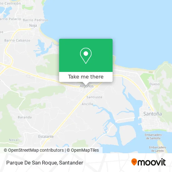 Parque De San Roque map