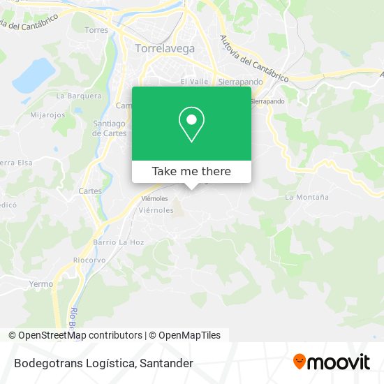 Bodegotrans Logística map
