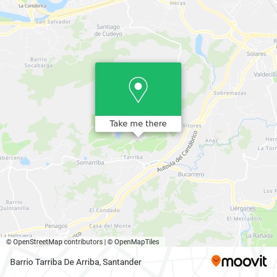 mapa Barrio Tarriba De Arriba