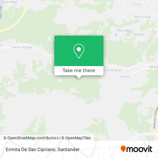 Ermita De San Cipriano map