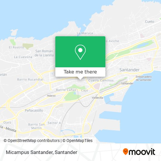 mapa Micampus Santander