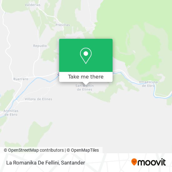 La Romanika De Fellini map