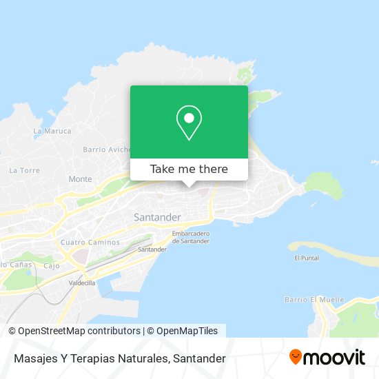 Masajes Y Terapias Naturales map