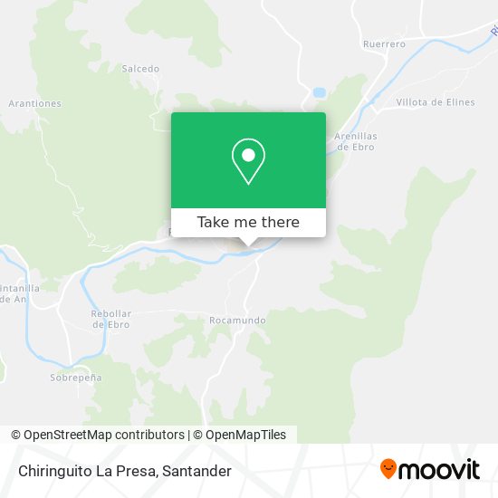 Chiringuito La Presa map