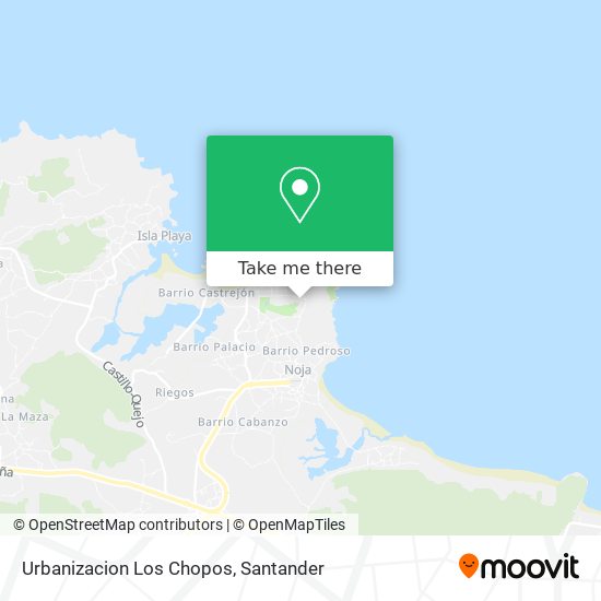 Urbanizacion Los Chopos map