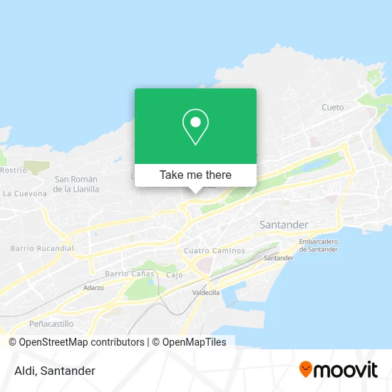 Aldi map