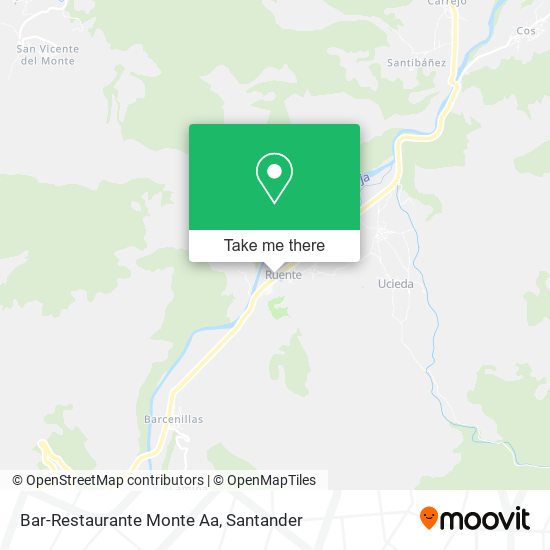 Bar-Restaurante Monte Aa map