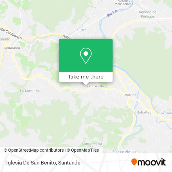 Iglesia De San Benito map