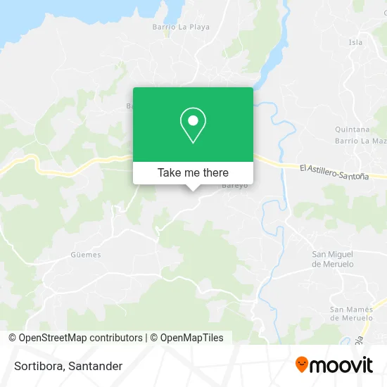 Sortibora map