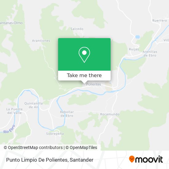 Punto Limpio De Polientes map