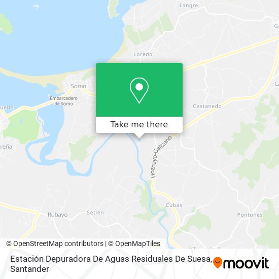 Estación Depuradora De Aguas Residuales De Suesa map