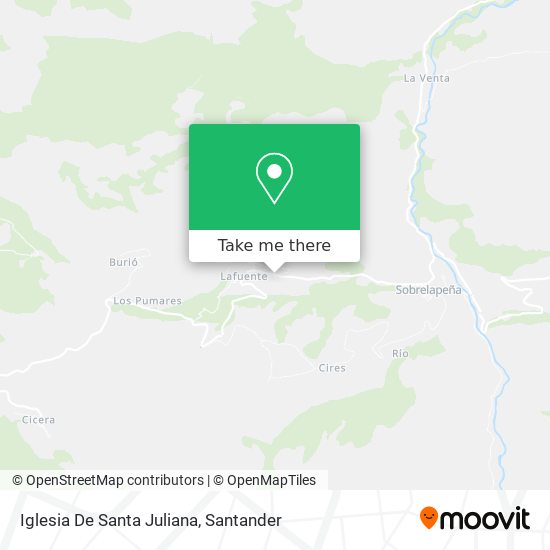 Iglesia De Santa Juliana map
