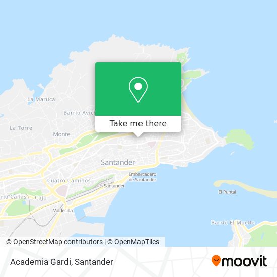 Academia Gardi map