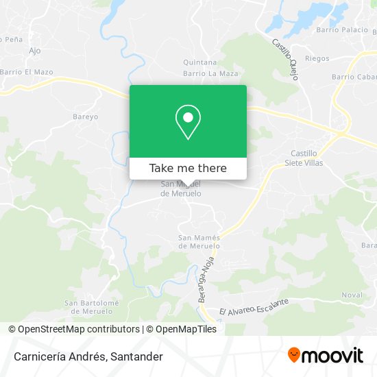 Carnicería Andrés map