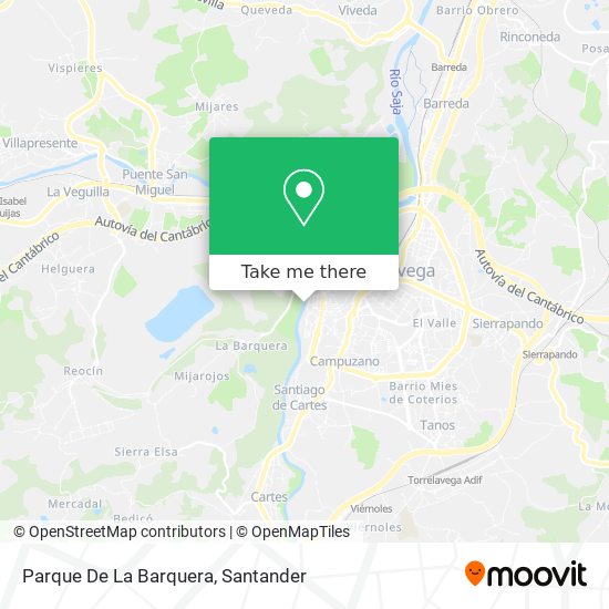 Parque De La Barquera map