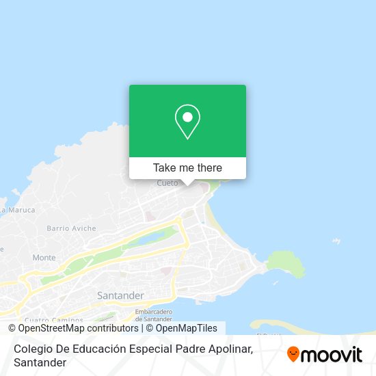 Colegio De Educación Especial Padre Apolinar map