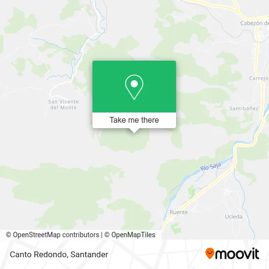 Canto Redondo map