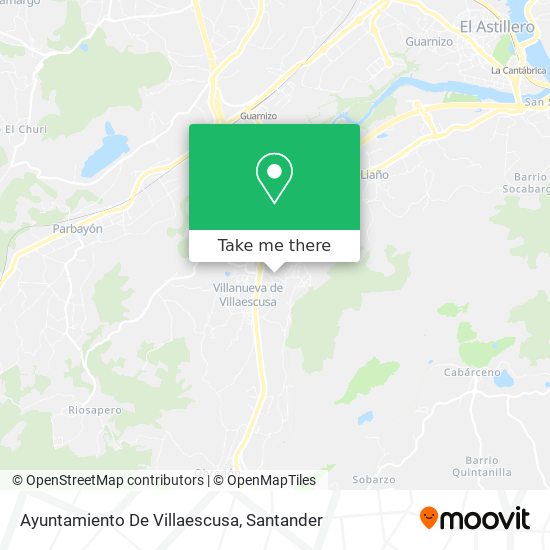Ayuntamiento De Villaescusa map