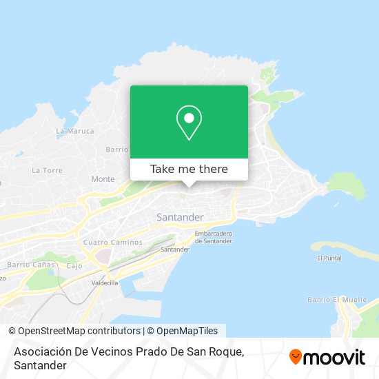 mapa Asociación De Vecinos Prado De San Roque