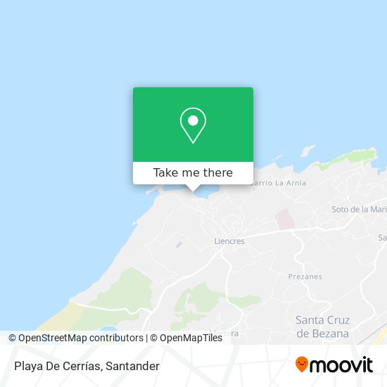 Playa De Cerrías map