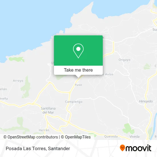 Posada Las Torres map