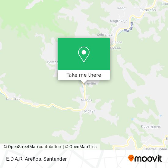 E.D.A.R. Areños map