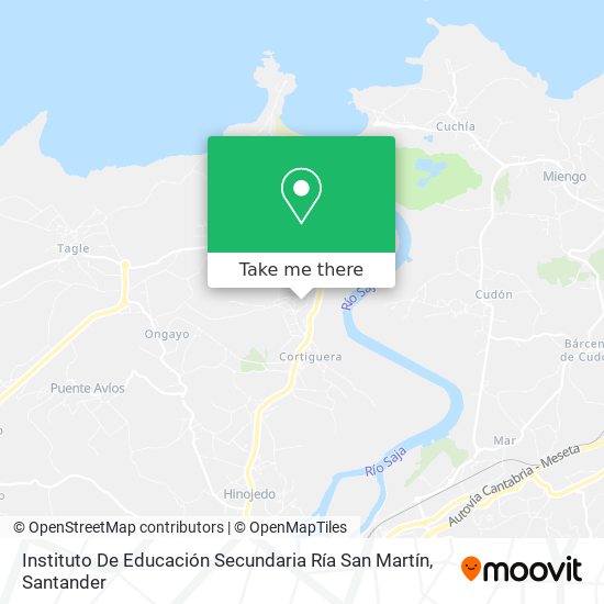Instituto De Educación Secundaria Ría San Martín map