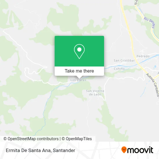 Ermita De Santa Ana map
