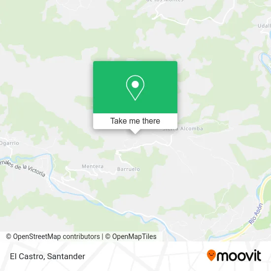 El Castro map