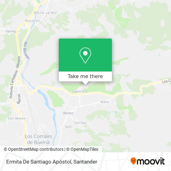 Ermita De Santiago Apóstol map