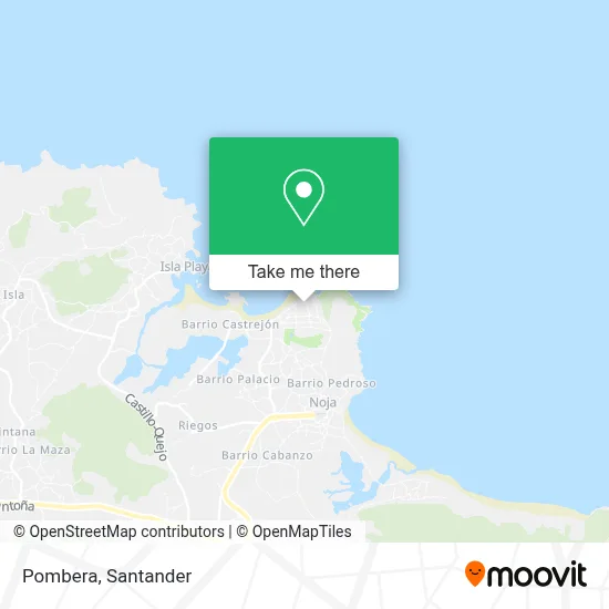 Pombera map