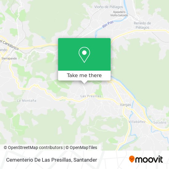 Cementerio De Las Presillas map
