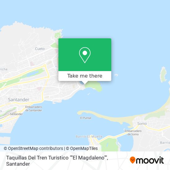 Taquillas Del Tren Turístico ""El Magdaleno"" map