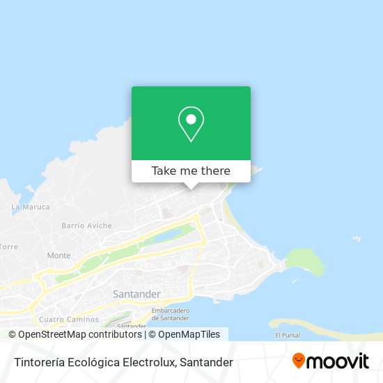 Tintorería Ecológica Electrolux map