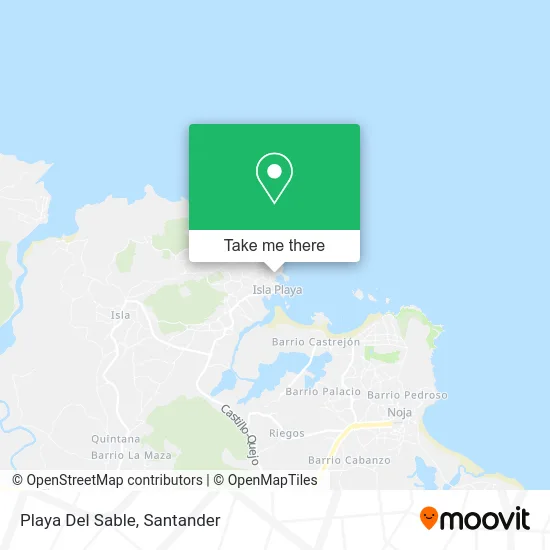 Playa Del Sable map