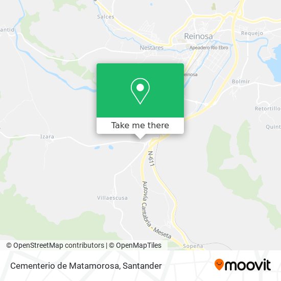 Cementerio de Matamorosa map