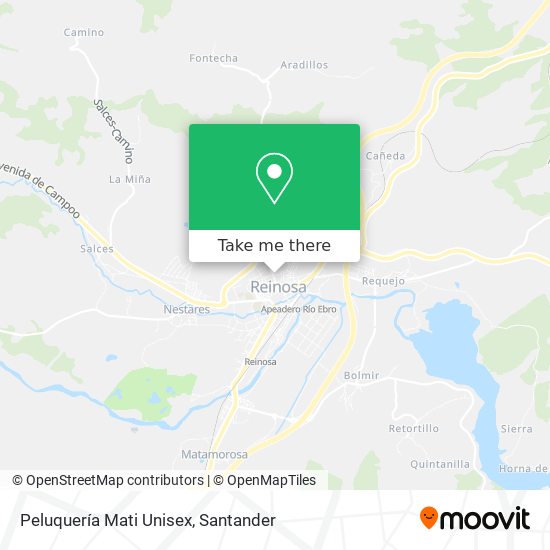 Peluquería Mati Unisex map