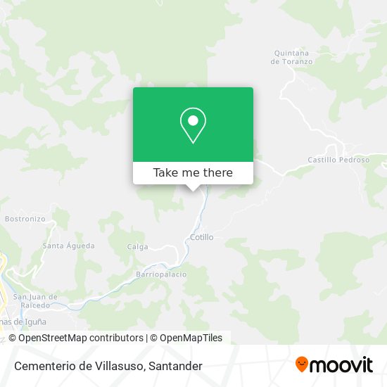 Cementerio de Villasuso map