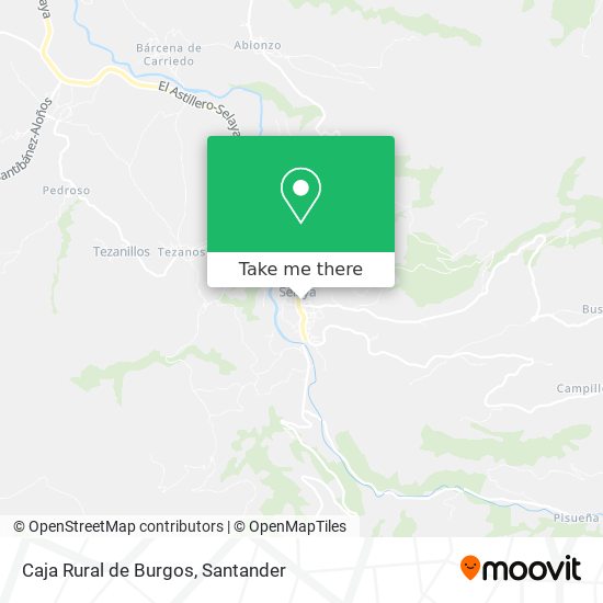 mapa Caja Rural de Burgos