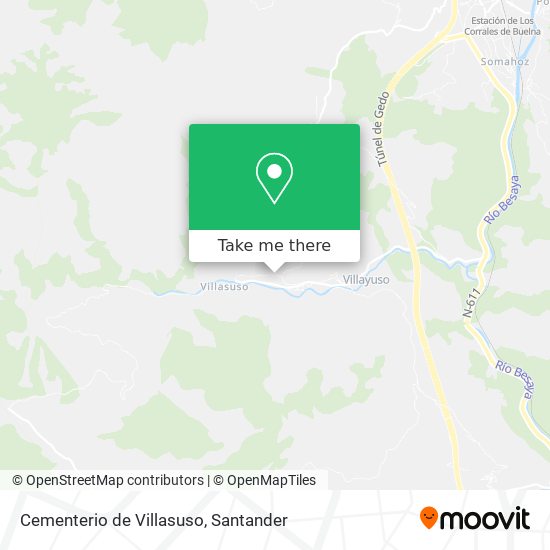 Cementerio de Villasuso map