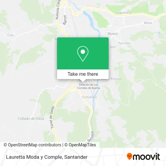 mapa Lauretta Moda y Comple