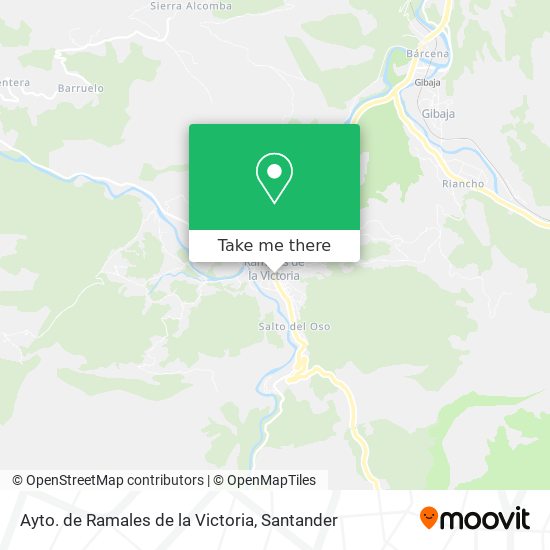 Ayto. de Ramales de la Victoria map