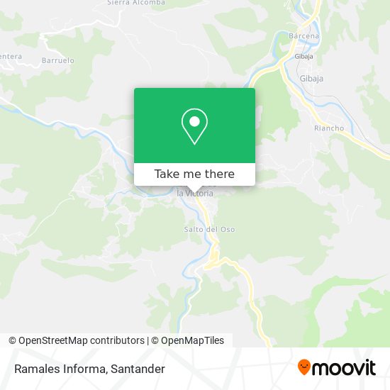 Ramales Informa map