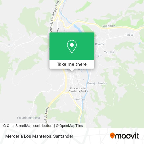 Mercería Los Manteros map