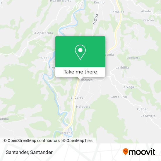 Santander map