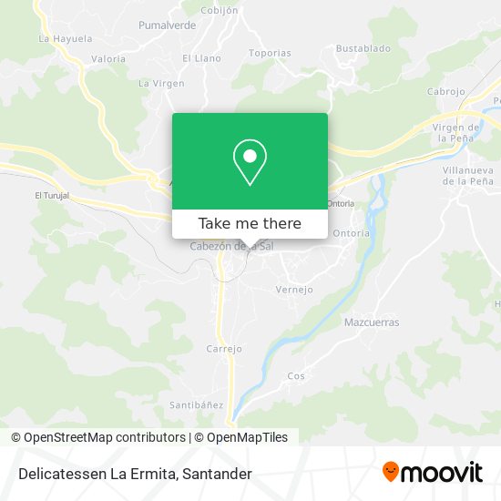 Delicatessen La Ermita map