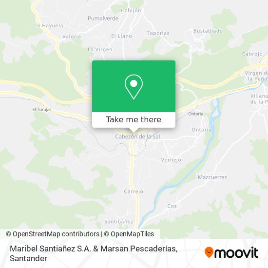 Maribel Santiañez S.A. & Marsan Pescaderías map
