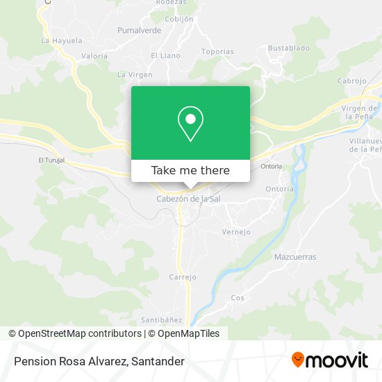 Pension Rosa Alvarez map