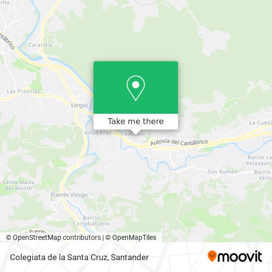 Colegiata de la Santa Cruz map