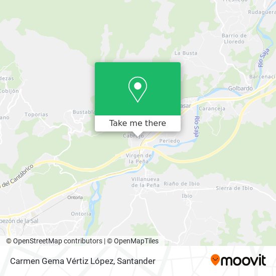 Carmen Gema Vértiz López map